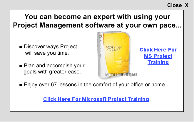 microsoft project training